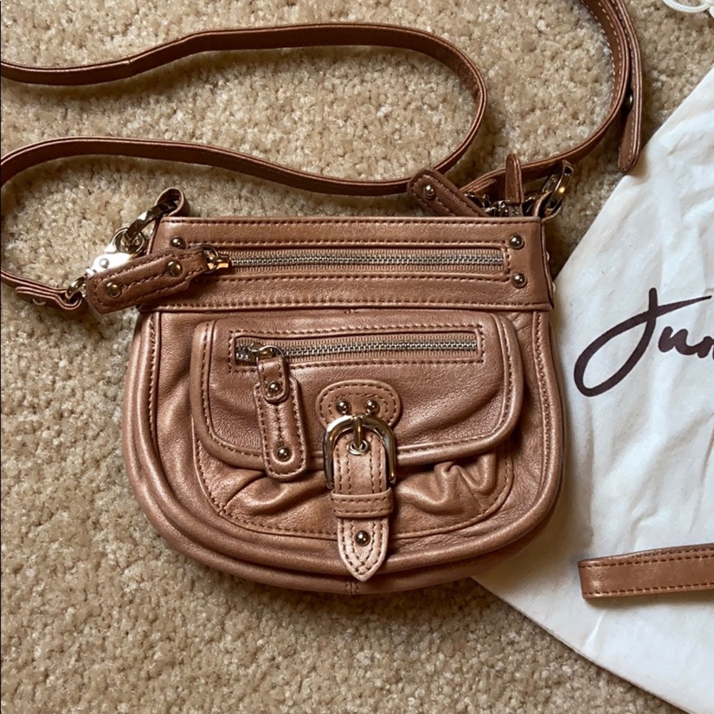 Junior Drake Metallic Crossbody Bag